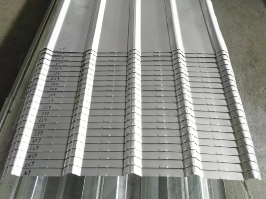 600mm-1500mm स्टेनलेस स्टील प्रसंस्करण 201 स्टेनलेस स्टील नालीदार शीट
