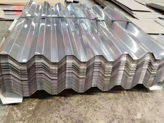 600mm-1500mm स्टेनलेस स्टील प्रसंस्करण 201 स्टेनलेस स्टील नालीदार शीट