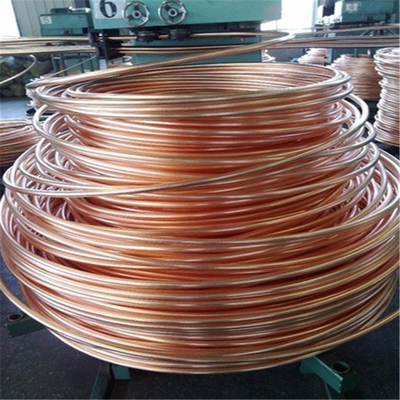 C11000 HVAC कॉपर ट्यूब स्ट्रेट कॉपर पाइप 0.1mm-20mm हीट कंडक्शन: